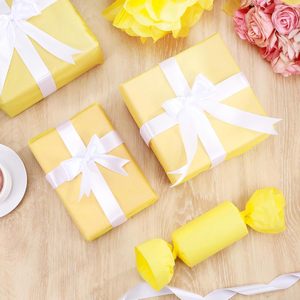 Bulk Yellow Tissue <strong>Paper</strong> 25x26 Inches Multi-Use Wrapping <strong>Paper</strong> for Gift Bags, Crafts, Wedding &amp; Birthday Party Decor <strong>Kite</strong> <strong>Paper</strong> - Product Image 6