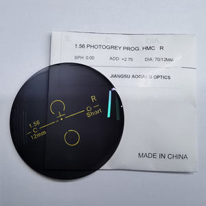 Lentes Ópticas <span class=keywords><strong>Progresivas</strong></span> Cr39 Multifocales 1.56 <span class=keywords><strong>Fotocromáticas</strong></span> Fotogris Fotomarrón Precios al por Mayor - Product Image 3