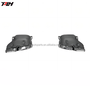 S63 M-Sport Style mise à niveau vers les tuyaux d'échappement arrière coupé C217 pour Benz 2014-2020 S classe W217 S400 S450 S500 embouts d'échappement de voiture - Product Image 5