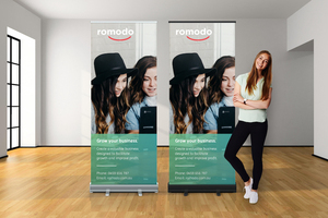 Espositori <span class=keywords><strong>Banner</strong></span> Retrattili Personalizzati, Best Seller, <span class=keywords><strong>Banner</strong></span> Avvolgibili per Pubblicità e Sfondi - Product Image 6