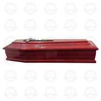 Ataúd de Madera Maciza de Estilo Europeo, Ecológico y Personalizable