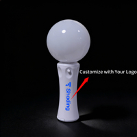 Baguette Magique LED Bleue en Gros, Logo et Emballage Personnalisés, Cadeau de Fête pour les Invités d'Événements d'Entreprise
