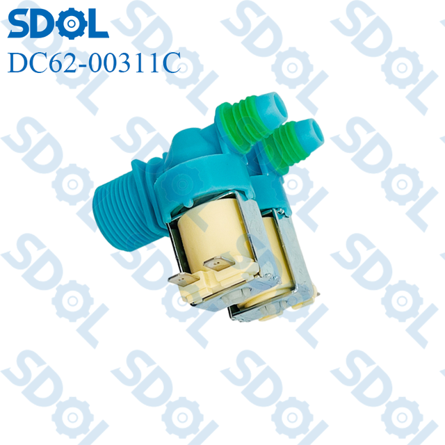 DC62-00311C Washer Water Valve Washing Machine Water Inlet Valve 220V-240V 50/60Hz Solenoid Valve Replacement Parts for Samsung