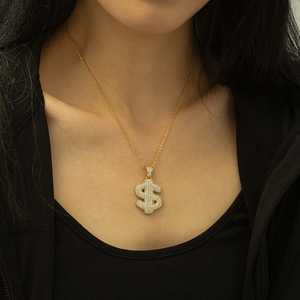 X000709127 XUPING joyería signo de dólar colgante personalizado sintético dijes colgantes personalizados para la fabricación de joyas DIY - Product Image 5