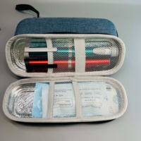 Pochette isotherme personnalisée en EVA, sac de rangement de voyage à coque rigide avec doublure en aluminium
