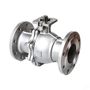 Válvula de Bola Manual con Brida de Acero Inoxidable de 4 Pulgadas para Aplicaciones de Petróleo y Gas, Baja Presión, Temperatura Normal, OEM ISO9001 CE PTFE - Product Image 1