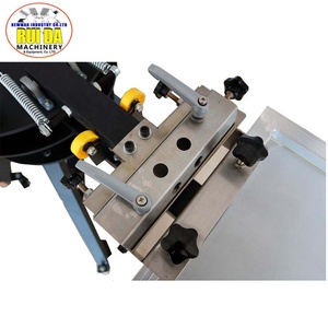 마이크로 등록 로터리 스크린 프린터가있는 8 색 8 역 티셔츠 실크 스크린 인쇄기 - Product Image 3