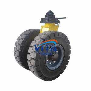 Roue de conteneur de traction universelle durable 6000 9000 KG, roues de conteneur d'expédition, système de déplacement - Product Image 5