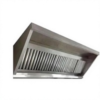 Penghisap Asap Dapur Hotel Range Hood dengan Casing Stainless Steel 201/304, Penghisap Asap Kompor untuk Dapur