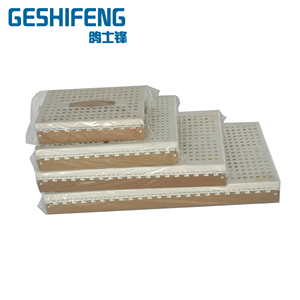 Geshifeng katlanabilir ulaşım kuş kafesi plastik yarış güvercin papağan için dayanıklı nefes açık kafesleri - Product Image 3