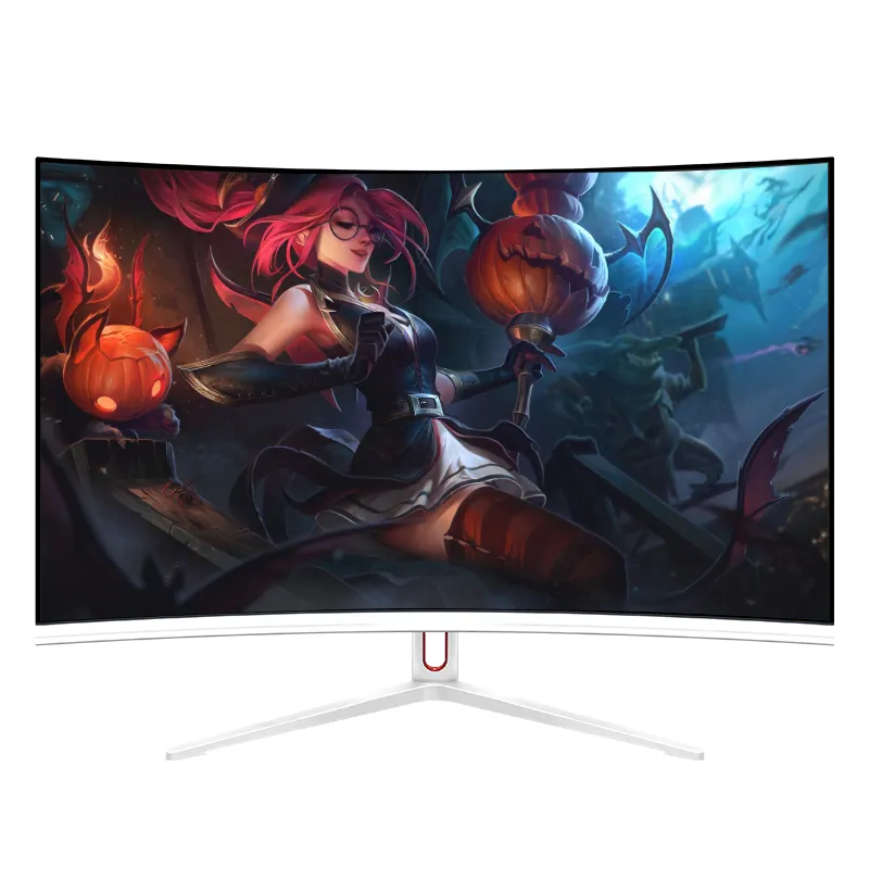 Schermo curvo senza cornice più venduto Monitor da gioco Lcd IPS da 32 pollici 1K 1920*1080 Fhd 75hz