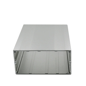 Boîtier en alliage d'aluminium extrudé standard série 6000, usinage CNC sur mesure, boîtier électronique, tolérance 1 %, anodisation - Product Image 3