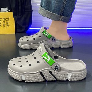 Nouvelles Sabots Homme Grande Taille, Chaussures de Jardin à Semelles Souples en EVA, Respirantes, Évidées, à Bout Fermé, Sandales Décontractées Tendance pour l'Extérieur et l'Été - Product Image 6