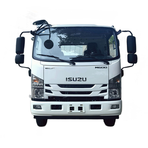 รถบรรทุกขนาดเล็ก ISUZU ELF M600 จากโรงงานจีน แบบห้องโดยสารเดี่ยว 5-7 ตัน เครื่องยนต์ดีเซล ขับเคลื่อน 4x2 มาตรฐานไอเสียยูโร 2 พร้อมกล้องมองหลังด้านซ้ายแบบใหม่ - Product Image 1