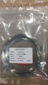 Cable Termopar de Alta Calidad W/<span class=keywords><strong>Re</strong></span>, WRe26, WRe5, 2320 ℃   Para resistencia a altas temperaturas - Product Image 6