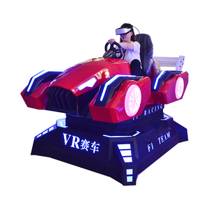 เครื่องเกมแข่งรถเสมือนจริง 9D สำหรับใช้ในร่ม/กลางแจ้ง โครงสร้างไฟเบอร์กลาส รถแข่งแบบคาร์ท - Product Image 4
