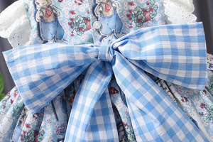 Ropa de Verano Vintage para Niños, Vestidos Españoles para Bebés, Vestidos con Lazo al por Mayor, Ropa para Niños 17AE2120674 - Product Image 4