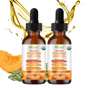 Commercio all'ingrosso nuovo arrivo 100% naturale olio di semi di zucca odore fresco puro olio essenziale per la cura dei capelli della pelle liquido Private Label - Product Image 2