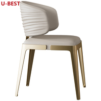 U-BEST Chaise de salle à manger design, ensemble de 6 chaises, mobilier de maison
