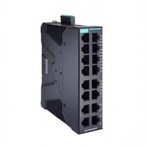 สวิตช์จัดการ Moxa SDS-3016-2GTX-T 16 พอร์ต กิกะบิตอีเธอร์เน็ต 24V IEEE 802.3 สำหรับติดตั้งบนราง DIN สำหรับอุตสาหกรรมและองค์กร - Product Image 2