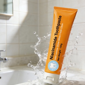 Vente en gros d'usine OEM - Dentifrice à la niacinamide pour blanchir les dents, rafraîchir l'haleine et lutter contre les taches jaunes - Dentifrice à la niacinamide - Product Image 3