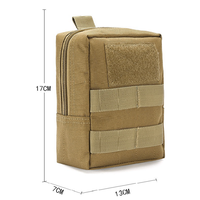 Sac MOLLE portable avec logo personnalisé pour l'extérieur tactique EDC étanche