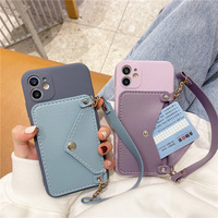 Portefeuille en cuir sac 2025 luxe plus récent Tpu accessoires mobiles couverture arrière coque de téléphone pour Iphone 11 12 13 Pro Max 16 Puls X Xs Xr