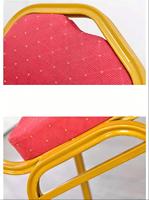 Chaise de banquet empilable pour événements de salle de bal d'hôtel de luxe, finition or, argent, chrome, mariage, fête, conférence, salon