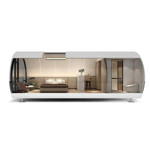 บ้านแคปซูลทรงกลมระดับไฮเอนด์ ดีไซน์โมดูลาร์พรีเมียม ขนาดกะทัดรัด - Product Image 2