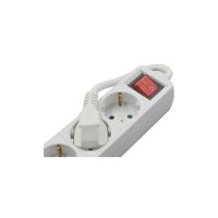 Placa de enchufe de extensión de amplia compatibilidad, enchufe Universal, tira de alimentación de la UE, cable de extensión de 3 vías, Protector contra sobretensiones, tira de alimentación,