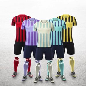 <b>Heat</b>-Transfer Printing Shirt Maker Custom Soccer Jersey High Quality Men's Short Sleeve Football Uniforms - Product Image 2