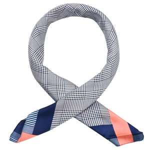 Pata de <span class=keywords><strong>gallo</strong></span> pequeño y cuadrado bufanda mujer primavera y verano salvaje bufanda trabajo profesional bufanda - Product Image 5