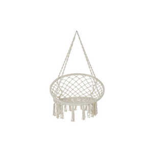 Silla Colgante de Algodón y Acero, 80 cm de Ancho por 63 cm de Profundidad por 120 cm de Alto, 100 kg - Product Image 5