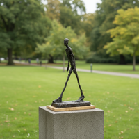 Statue abstraite en bronze de design populaire et célèbre MALTON pour la décoration de la maison