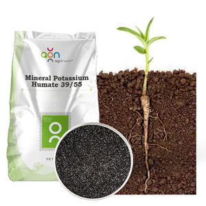 Fertilizante de Ácido Húmico Bio, Micronutrientes, Humato de Potasio en Escamas, Orgánico, Liberación Rápida, para el Crecimiento de Raíces de Plantas, Directo de Fábrica - Product Image 1