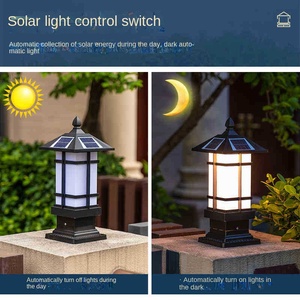 Super Bright Outdoor Waterproof LED Garden Lamp IP65 Rating Solar Powered Gate Villa Fence Home Pillar Lights - Product Image 2
