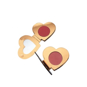 Palette de blush de maquillage personnalisé, logo personnalisable, OEM, cosmétique en forme de cœur, pour maquillage - Product Image 2