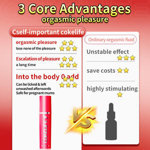 CokeLife 10ml weibliche externe Gel-Probe auf Wasserbasis bieten OEM Prome scent Climax Control <span class=keywords><strong>Secret</strong></span> Exciter für Mädchen - Product Image 6