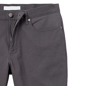 Short décontracté épais et 100% coton personnalisé OEM pour hommes, couleur unie, braguette à glissière, technique écologique de teinture unie au meilleur prix - Product Image 5