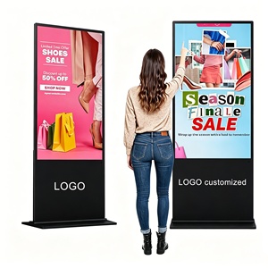 Señalización Digital Vertical y Pantallas para Exteriores de 43/49/55/65 Pulgadas, Kiosco de Pie para Autoservicio, Orientación y Agencia de Compras - Product Image 1