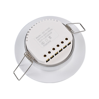 Commutateur de télécommande de lumière domestique sans fil à quatre sections intelligent 220v module segmenté à distance lumière LED à distance