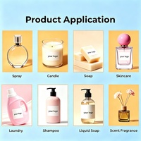 Minyak Wangi Alami Grosir untuk Lilin Aromaterapi Sabun Kustomisasi Vanila Mawar Lavender Kemenyan