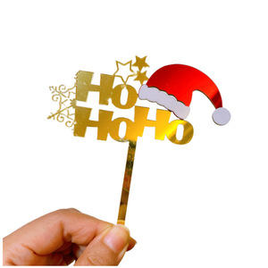 Adorno Acrílico para Pastel con Diseño de Miel y Dulzura, Decoración Navideña para Fiestas, 2761 2762 2763 2764 2765 - Product Image 3