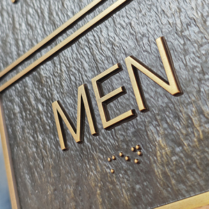 Enseigne En Acier Inoxydable Métal Signalisation Toilette Braille Porte Numéro Braille Signe Bureau Hôtel Plaques Numéro Braille Porte <span class=keywords><strong>Plaque</strong></span> - Product Image 5