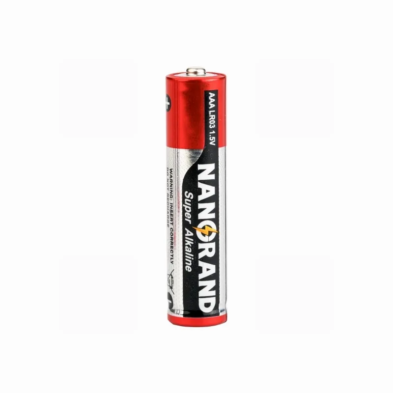 Batteria alcalina di vendita calda No.7 batterie a secco aaa di dimensioni LR03
