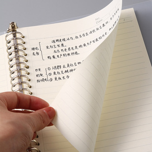 Lose blatt Notizbücher Binder A4 A5 B5 Abnehmbare Notizbuch abdeckung Fach <span class=keywords><strong>journal</strong></span> für Schüler Loseblatt-Notizbuch Pp Promotion Depai - Product Image 2