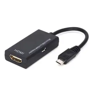 Fabriek Direct 1080P Hdtv 5P Micro Usb Male Naar Audio Kabel Converter Adapter Display Port Kabel