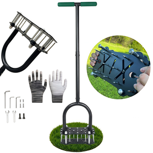 Trimming <b>Edge</b> Lawn Loosening <b>Tool</b> 3-Tine Soil Extractor 4-Prong Spring <b>Garden</b> Cultivator <b>for</b> Lawn Soil Loosening - Product Image 6