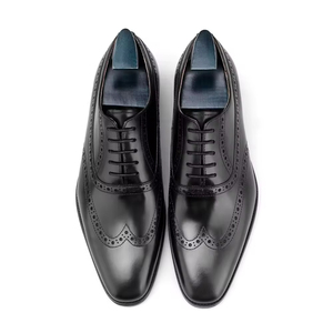 Chaussures de luxe à enfiler, antidérapantes, classiques, à la cheville, décontractées, haut de gamme, pour le bureau, intérieur/extérieur, voyage, en cuir véritable, durables - Product Image 2