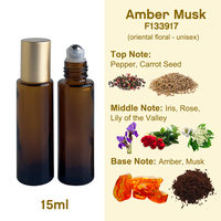 Parfum Roll-on Personnalisé pour Femme 15ml, Longue Durée, OEM, Crème Vanille Musquée, Parfum Envoûtant, Huile Aromatique